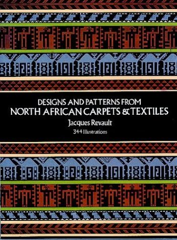 Designs & patterns from North African carpets & textiles. Cover