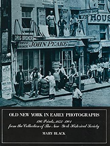Old New York in early photographs, 1853-1901 Cover