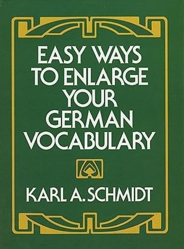 Easy ways to enlarge your German vocabulary Cover