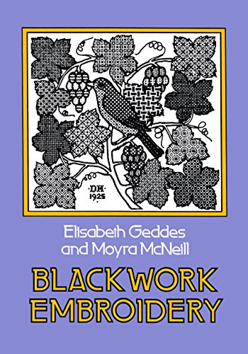 Blackwork embroidery Cover