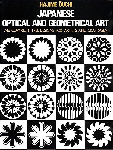 Japanese optical and geometrical art Cover