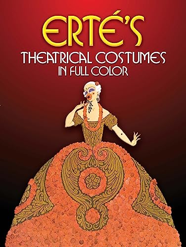 Erte's theatrical costumes Cover