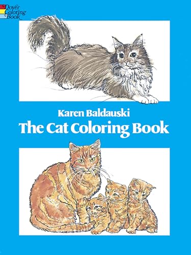 The Cat Coloring Book Cover