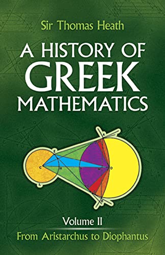 A history of Greek mathematics Cover
