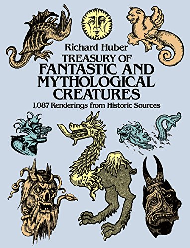 Treasury of fantastic and mythological creatures Cover