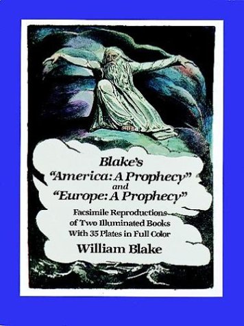 Blake's "America, a prophecy" ; and, "Europe, a prophecy" Cover