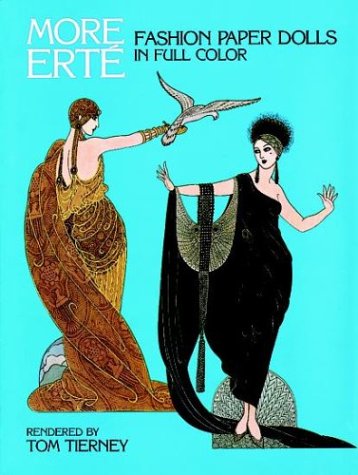 More Erte Fashion Paper Dolls (More Erte Fashion Paper Dolls in Full Color) Cover