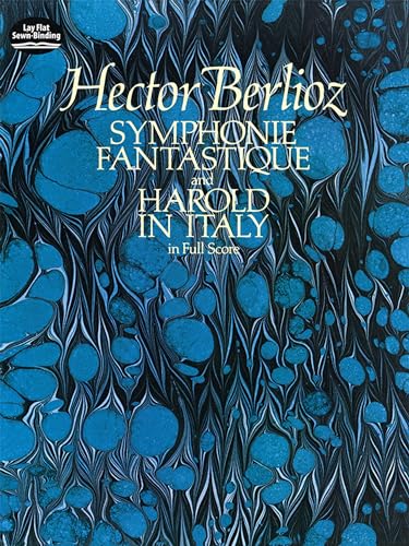 Symphonie Fantastique and Harold in Italy in Full Score Cover