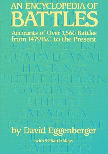 An Encyclopedia of Battles Cover