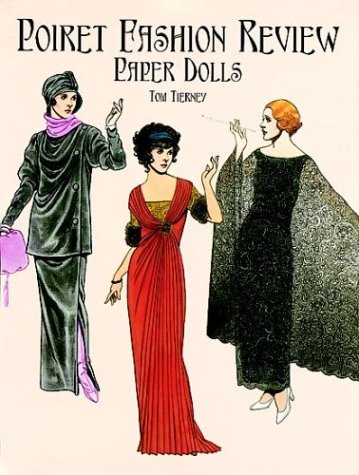 Poiret Fashion Design Paper Dolls in Full Color Cover
