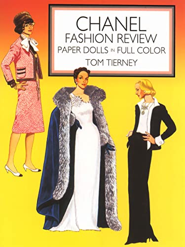 Chanel Fashion Review Paper Dolls in Full Color Cover