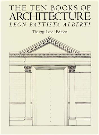 The ten books of architecture Cover