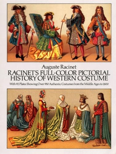Racinet's full-color pictorial history of Western costume Cover