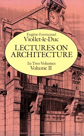Lectures on architecture Cover
