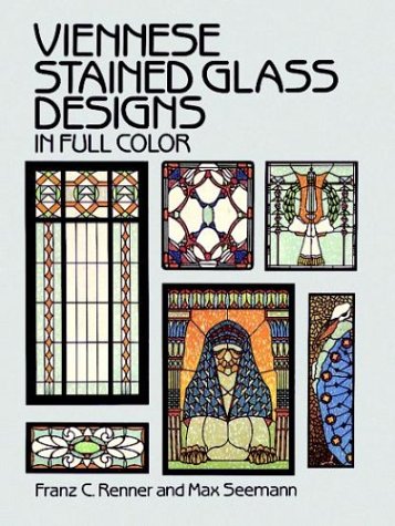 Viennese stained glass designs in full color Cover