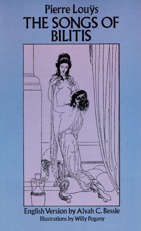 The songs of Bilitis Cover