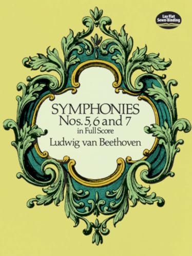 Symphonies Nos. 5, 6 and 7 in Full Score Cover