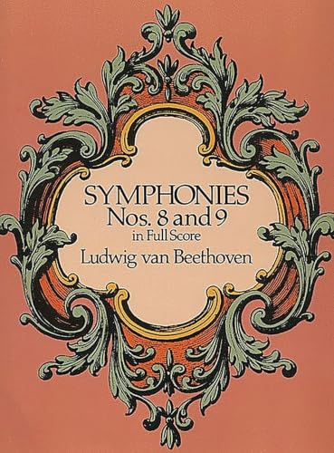 Symphonies Nos. 8 and 9 in Full Score Cover