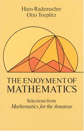 The enjoyment of mathematics Cover