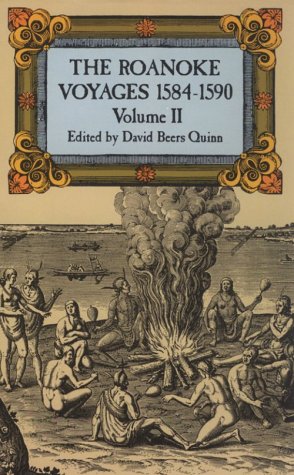 The Roanoke voyages, 1584-1590 Cover
