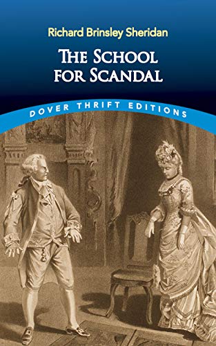 The school for scandal Cover