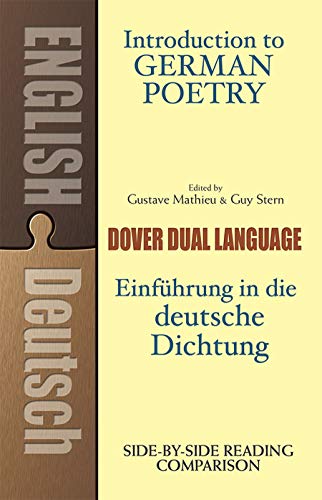 Introduction to German poetry Cover