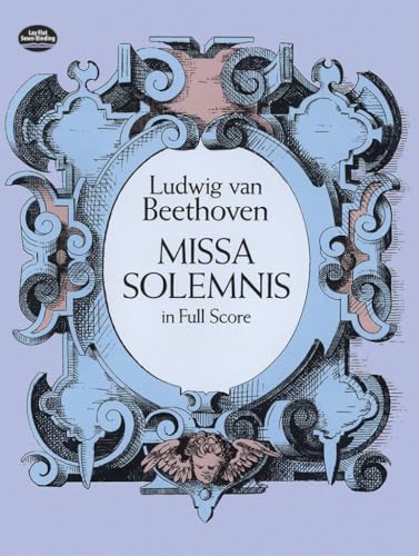 Missa Solemnis in Full Score Cover