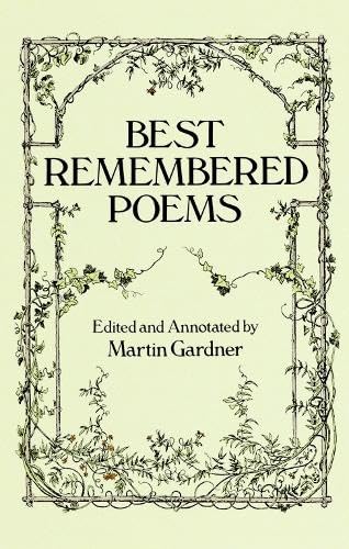 Best remembered poems Cover