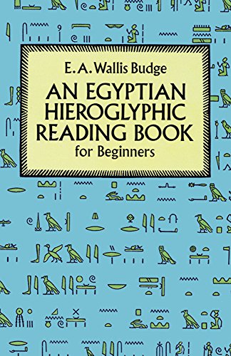An Egyptian hieroglyphic reading book for beginners Cover