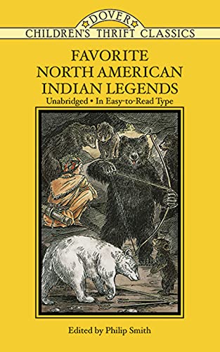 Favorite North American Indian legends Cover