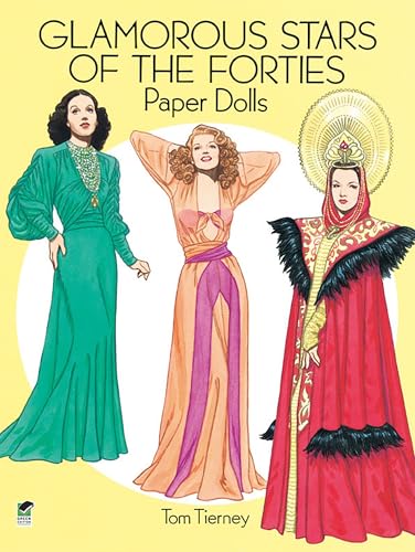 Glamorous Stars of the Forties Paper Dolls Cover