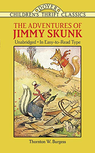 The adventures of Jimmy Skunk Cover