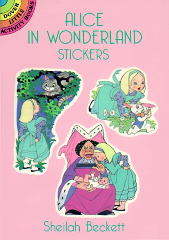 Alice in Wonderland Stickers Cover