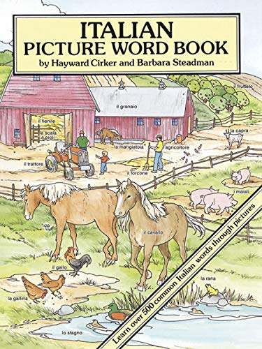 Italian picture word book Cover