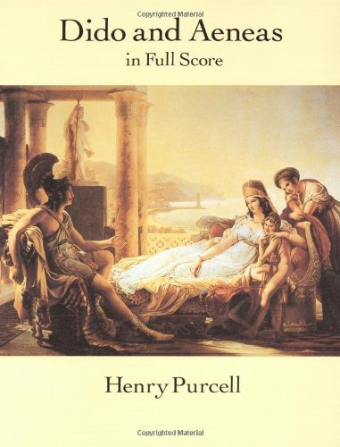 Dido and Aeneas in Full Score Cover
