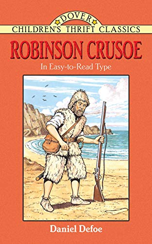 Robinson Crusoe (Dover Children's Thrift Classics) Cover