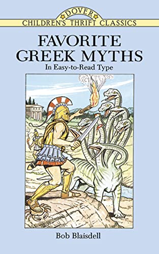 Favorite Greek myths Cover