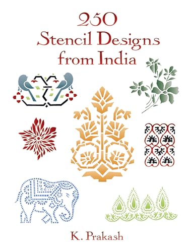 250 stencil designs from India Cover