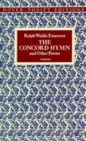 The Concord hymn and other poems Cover