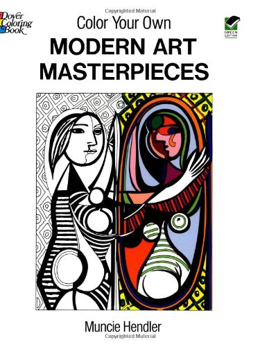 Color Your Own Modern Art Masterpieces Cover