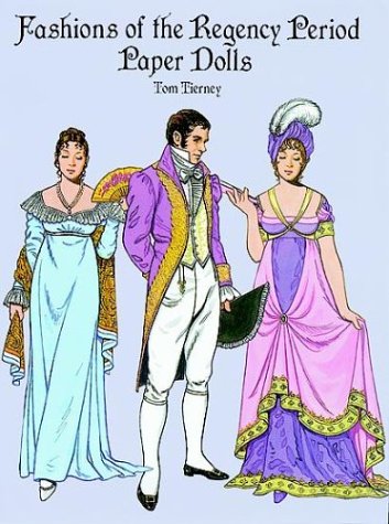 Fashions of the Regency Period Paper Dolls Cover