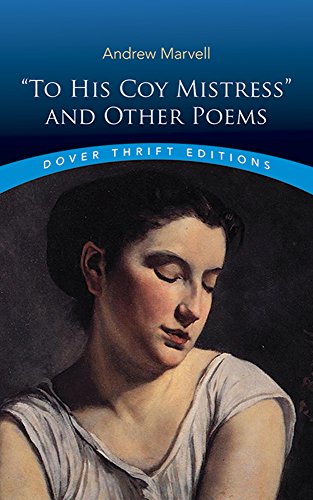 "To his coy mistress" and other poems Cover