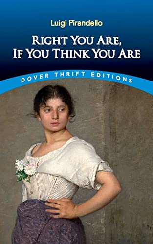Right you are, if you think you are Cover