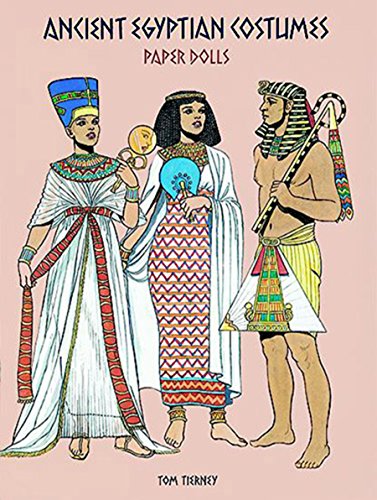 Ancient Egyptian Costumes Paper Dolls (History of Costume) Cover