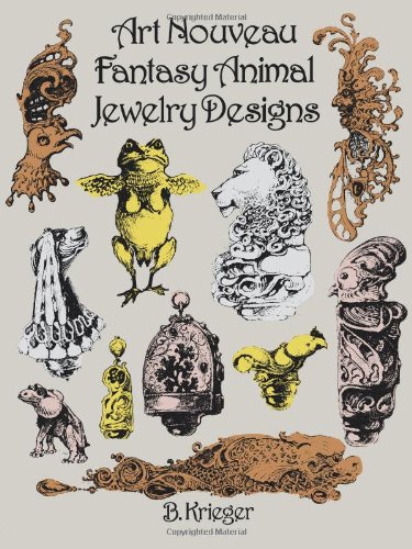 Art nouveau fantasy animal jewelry designs Cover