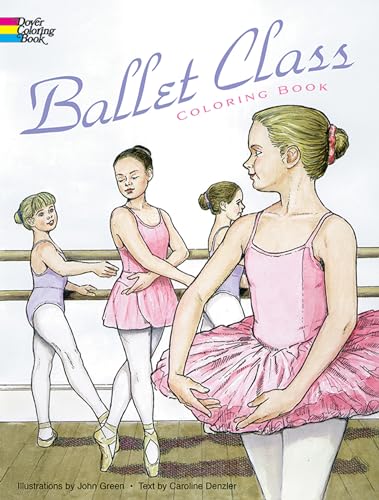Ballet Class Coloring Book Cover