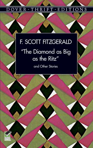 "The  diamond as big as the Ritz" and other stories Cover