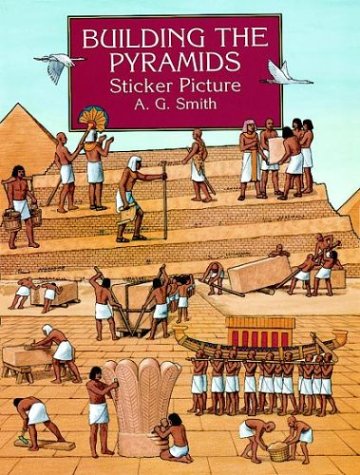 Building the Pyramids Sticker Picture Cover