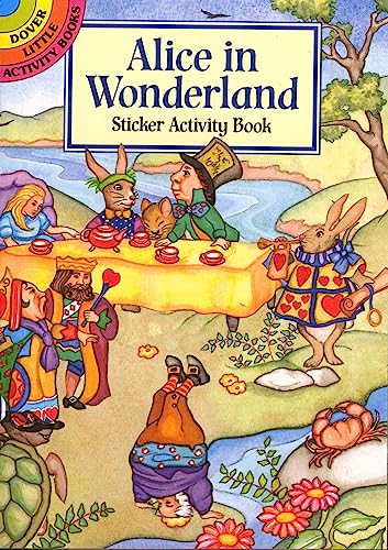 Alice in Wonderland Sticker Activity Book Cover