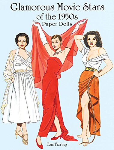 Glamorous Movie Stars of the 1950s Paper Dolls Cover